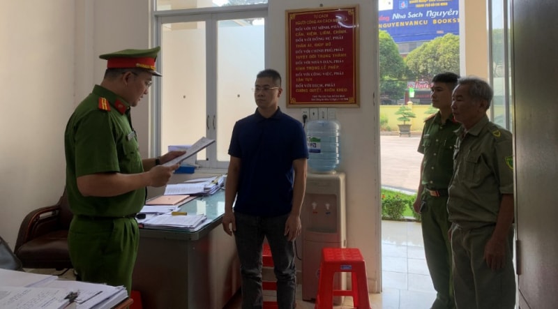 bat pho tong giam doc cong ty ldg lien quan den sai pham tai du an khu dan cu tan thinh hinh 1