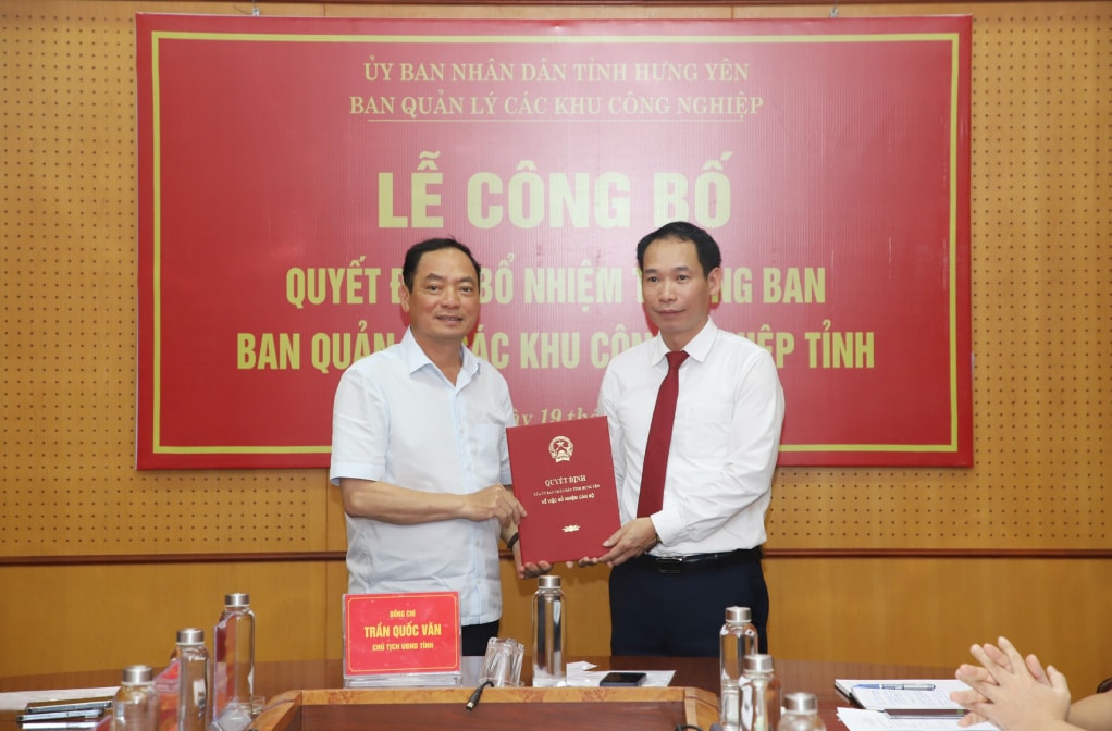 ong vu quoc nghi duoc bo nhiem lam truong ban quan ly cac khu cong nghiep tinh hung yen hinh 1