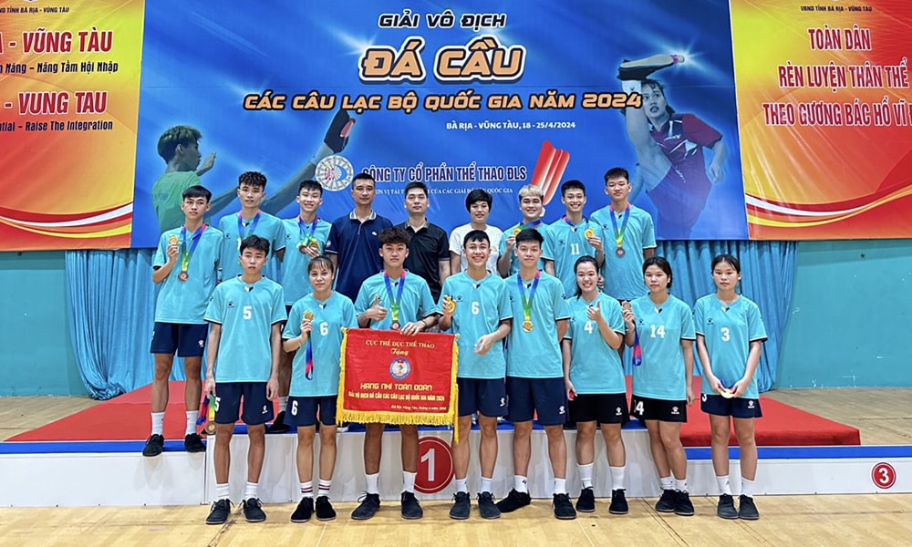 doan bac giang xep thu nhi tai giai vo dich da cau cac cau lac bo quoc gia hinh 1
