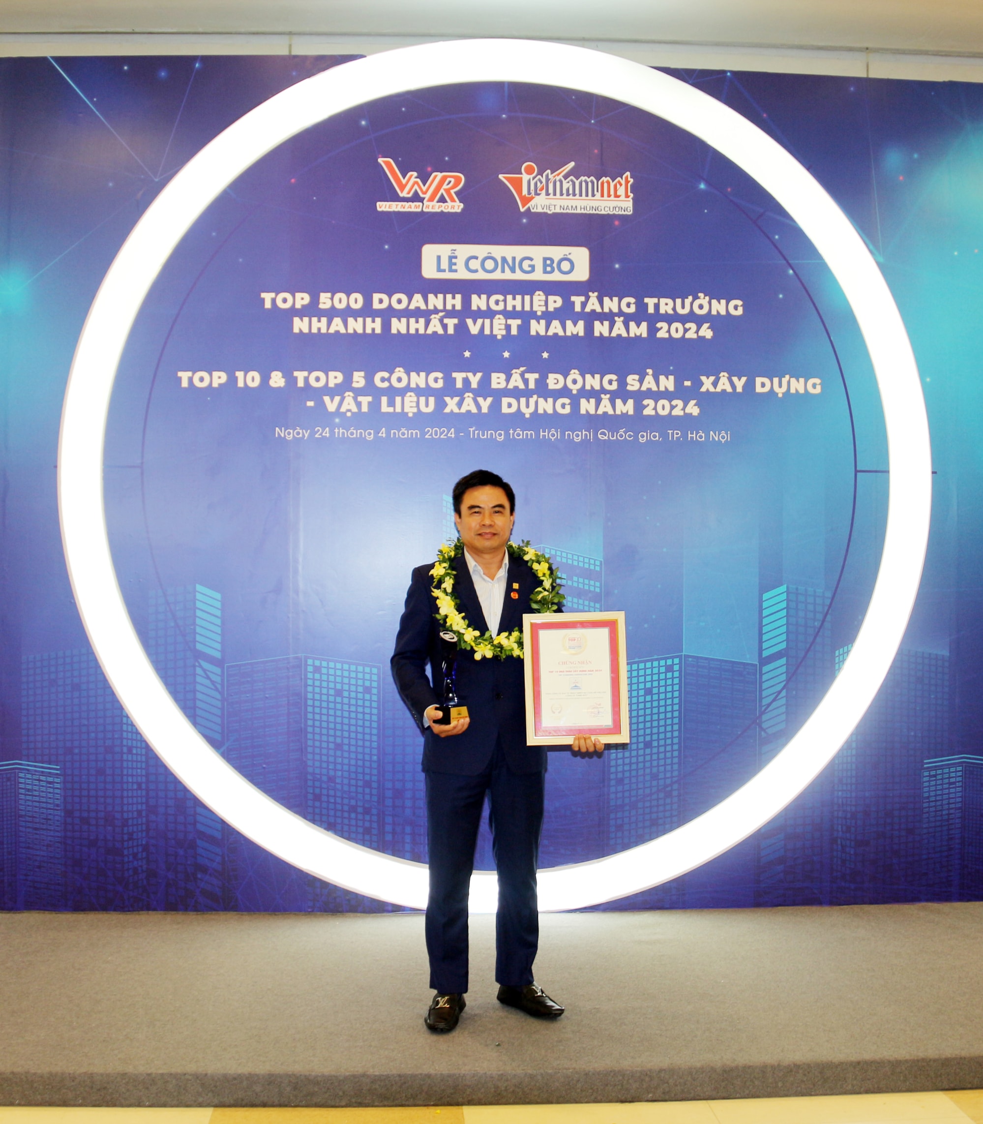 udic lan thu 6 duoc vinh danh top 10 nha thau xay dung nam 2024 hinh 3
