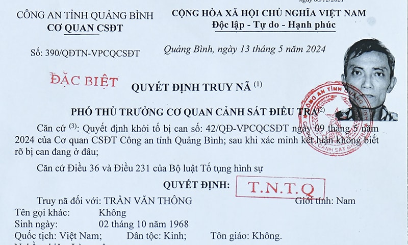 truy na dac biet doi tuong giet nguoi trong rung roi bo tron hinh 1