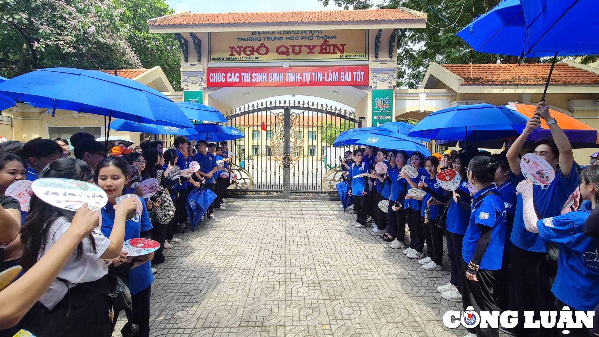 hon 25000 thi sinh hai phong tham gia ky thi vao lop 10 hinh 1
