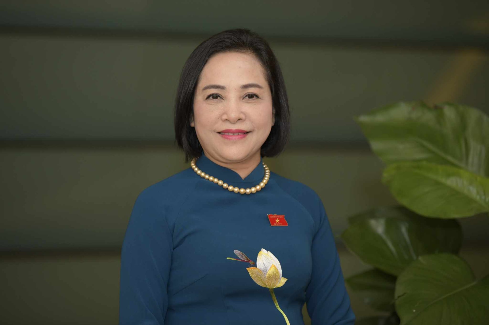 ba nguyen thi thanh lam pho chu tich quoc hoi khoa xv hinh 1