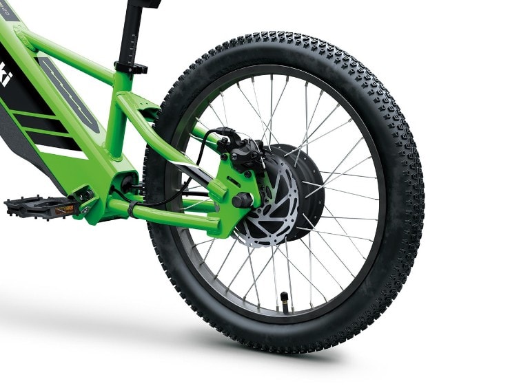 kawasaki ra mat xe dap dien danh rieng cho tre em elektrode 20 hinh 4