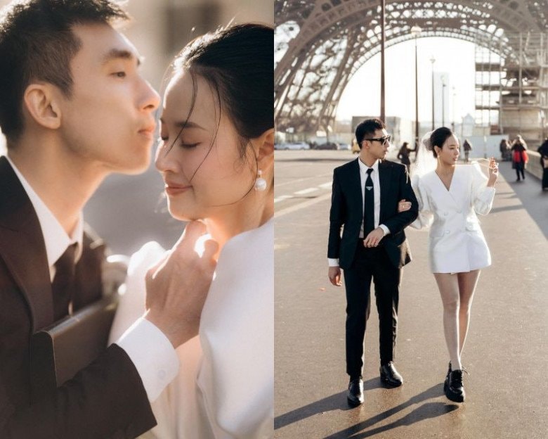 midu cong khai bo anh cuoi dep nhu mo o paris voi thieu gia kem tuoi hinh 1