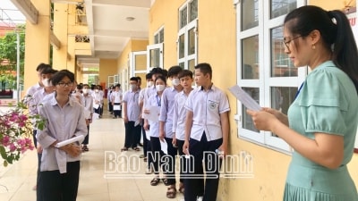 nam dinh 23262 thi sinh tham du ky thi tuyen sinh vao lop 10 thpt nam hoc 2024 2025 hinh 1