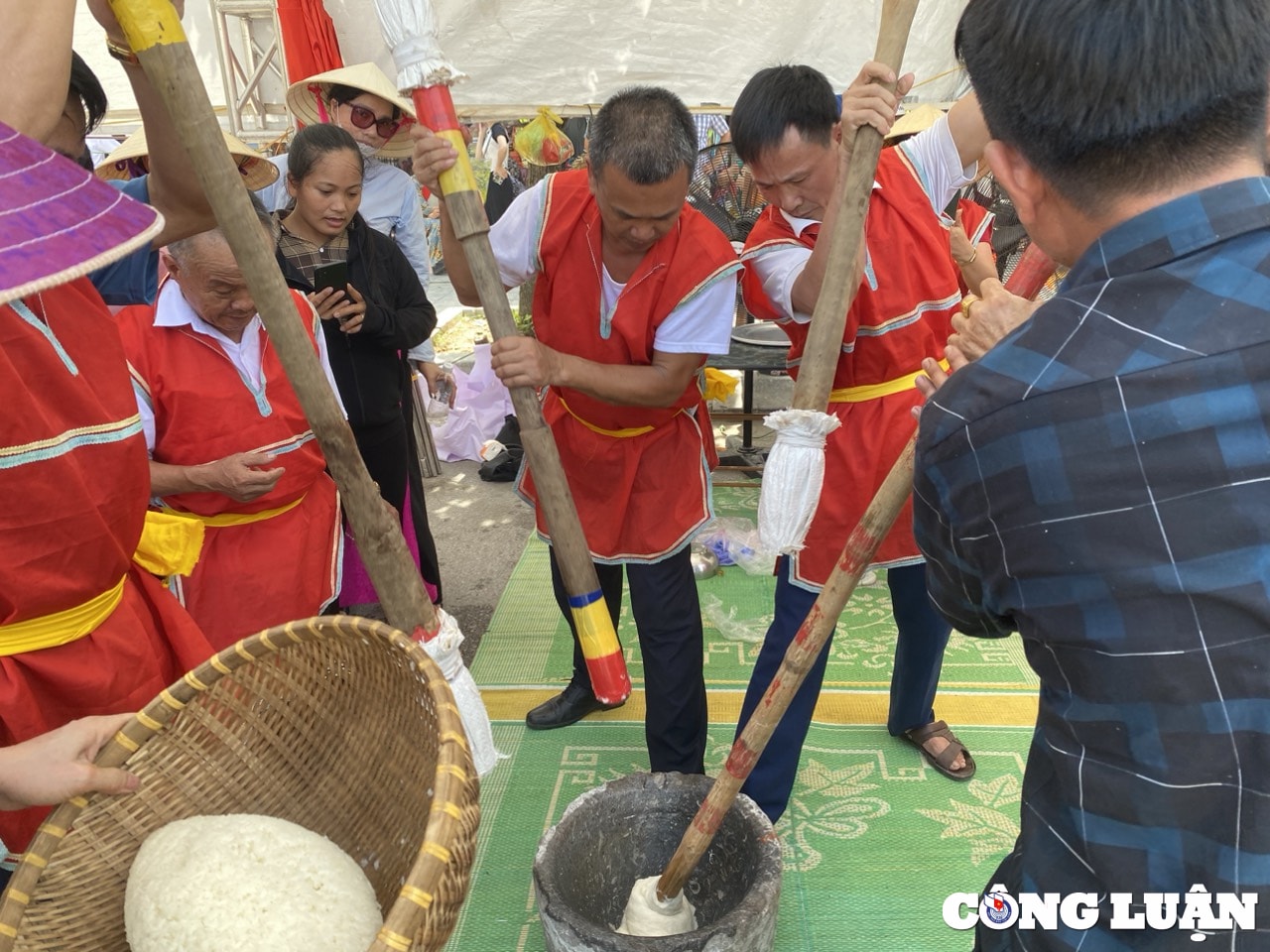 ve sam son xem nguoi dan thi lam banh chung banh giay hinh 4