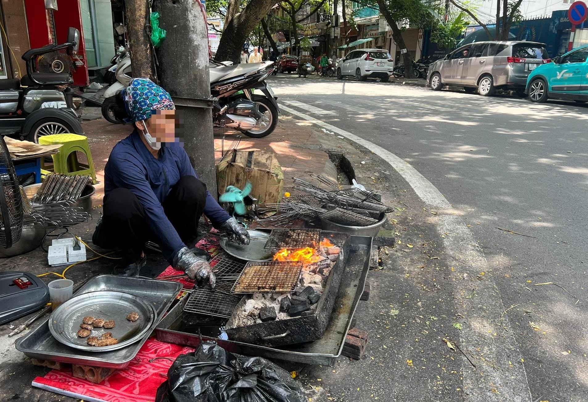 xu phat vu quan bun cha ha noi rua thit bang nuoc den ngom hinh 1