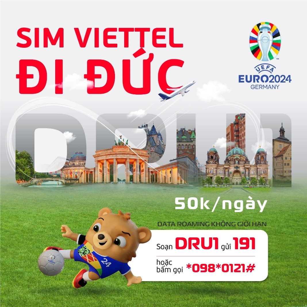viettel uu dai data roaming khong gioi han tai duc nhan dip uefa euro 2024 hinh 1