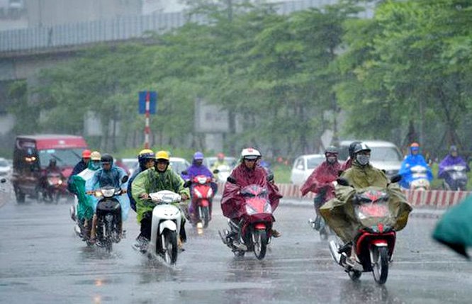du bao thoi tiet 25 6 2024 bac bo va bac trung bo mua ve dem va sang hinh 1