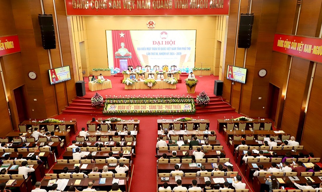 dai hoi dai bieu mat tran to quoc tinh phu tho lan thu xv nhiem ky 2024 2029 hinh 1