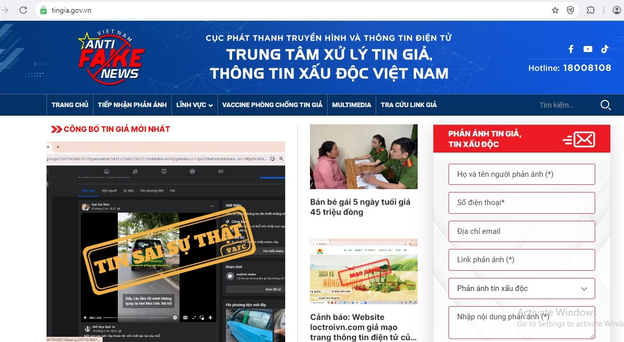 cuc phat thanh truyen hinh va thong tin dien tu nang cap trang thong tin chong tin gia hinh 1
