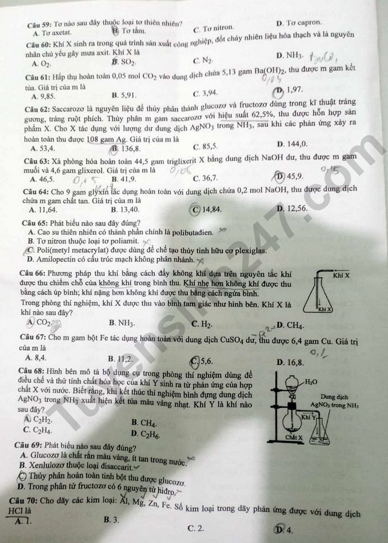 de thi tot nghiep thpt 2024 mon hoa hoc ma de 205 hinh 2