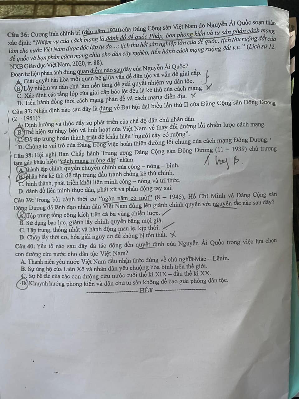 de thi tot nghiep thpt 2024 mon lich su ma de 324 hinh 4