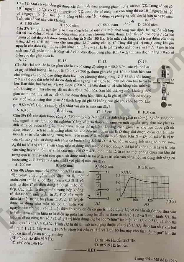 de thi tot nghiep thpt 2024 mon vat li ma de 215 hinh 4