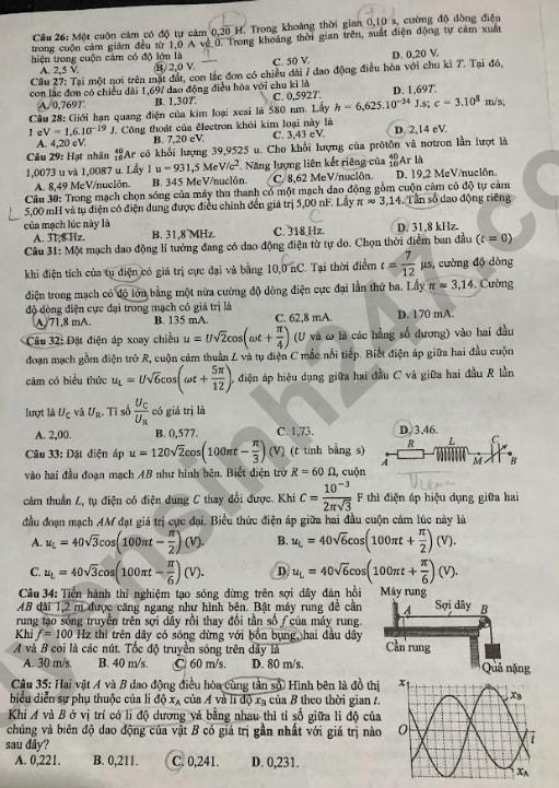 de thi tot nghiep thpt 2024 mon vat li ma de 218 hinh 3