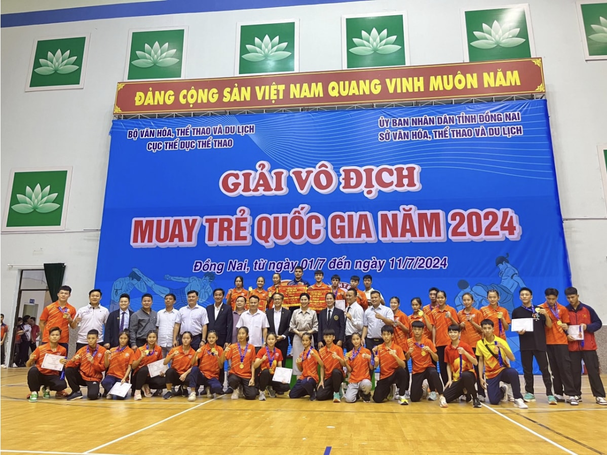 ha noi gianh vi tri nhat toan doan tai giai vo dich muay tre quoc gia 2024 hinh 1