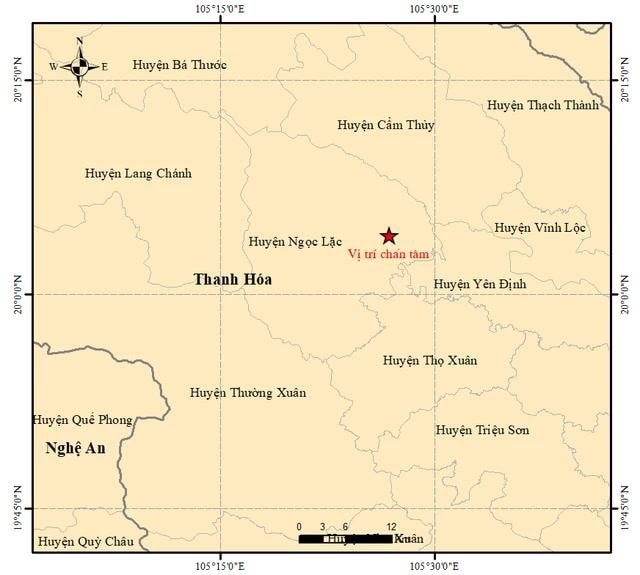thanh hoa xay ra dong dat cuong do 41 tai huyen ngoc lac hinh 1