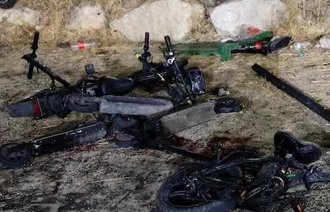 ten lua khien 12 nguoi thiet mang tai san bong da o cao nguyen golan israel tuyen bo se dap tra hinh 1