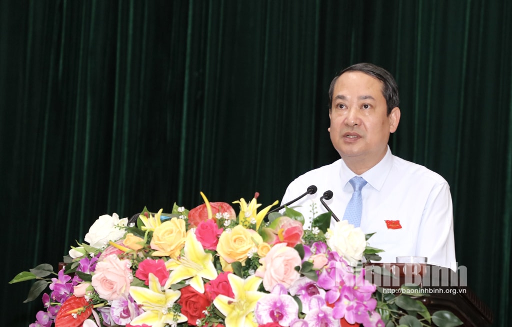 ky hop thu 23 hdnd tinh ninh binh khoa xv thong qua 12 du thao nghi quyet quan trong hinh 3
