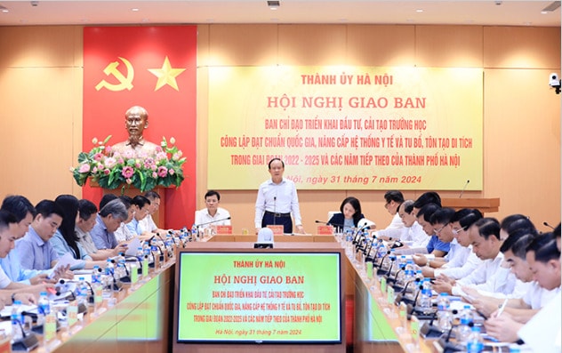 ha noi thuc day giai ngan von dau tu cong 3 linh vuc giao duc y te van hoa hinh 1