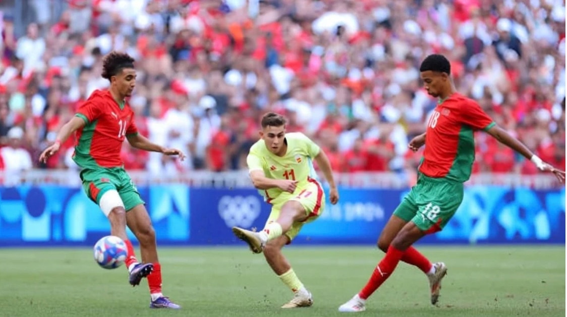 danh bai morocco u23 tay ban nha gianh ve vao chung ket olympic 2024 hinh 1