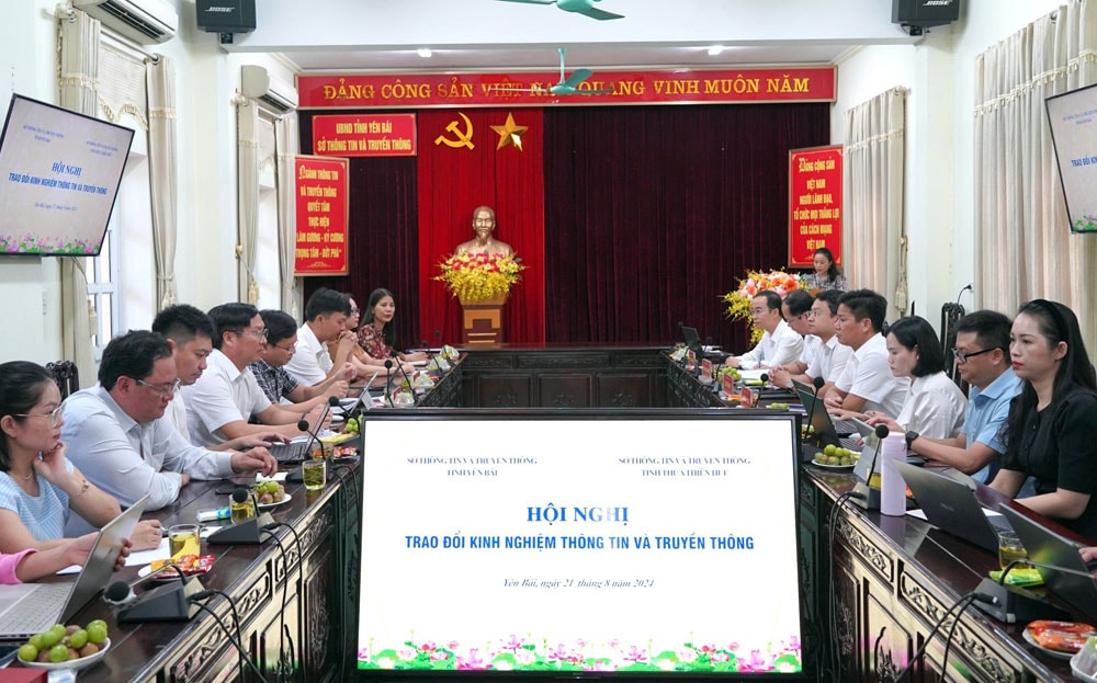 trao doi kinh nghiem cong tac thong tin truyen thong giua yen bai va thua thien hue hinh 1