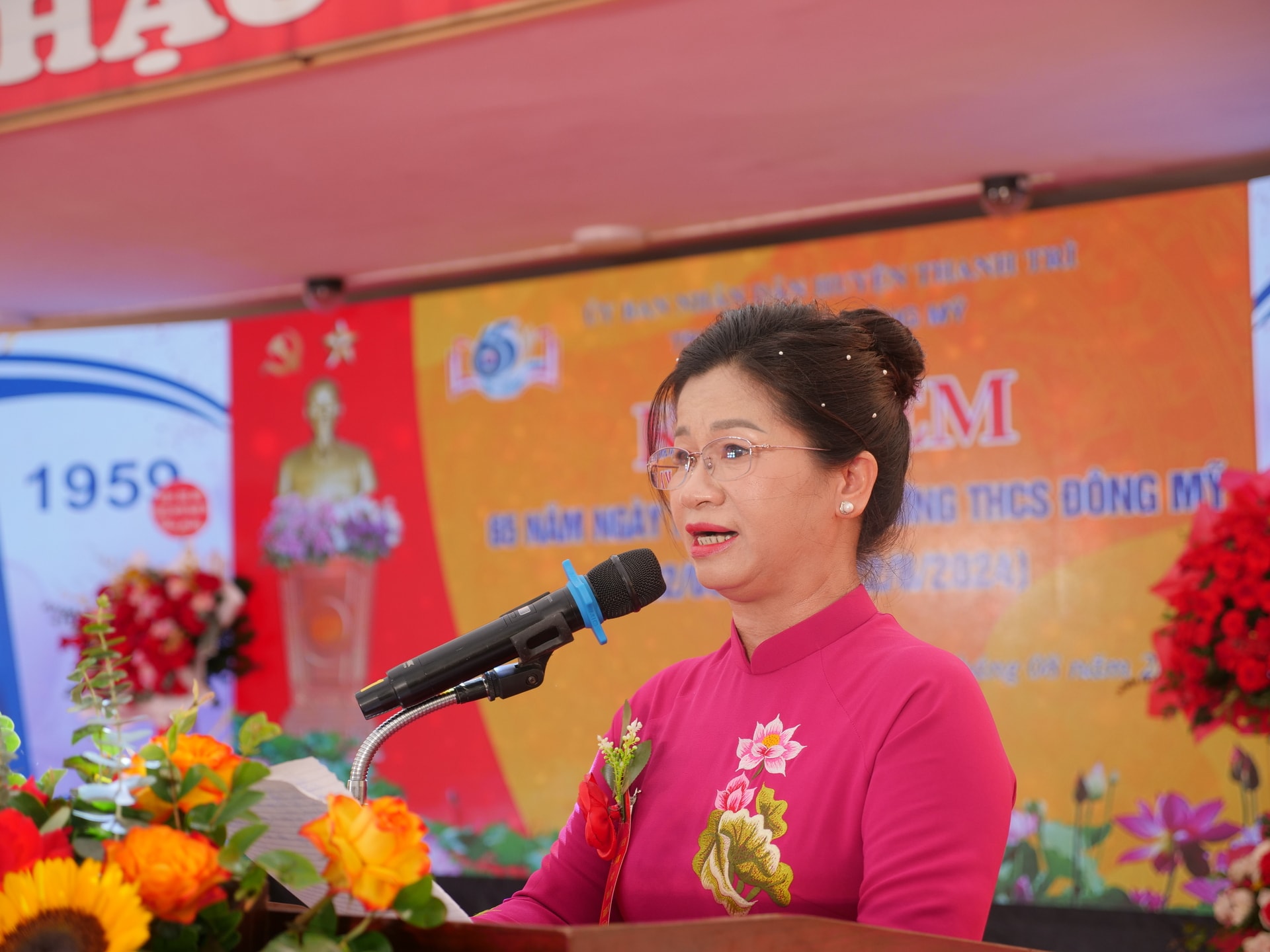 truong thcs dong my long trong to chuc le ky niem 65 nam ngay thanh lap hinh 3