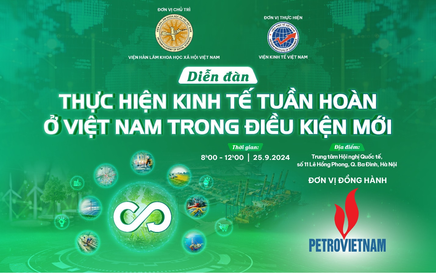 dien dan thuong nien cua vien kinh te viet nam se co chu de ve kinh te tuan hoan trong dieu kien moi hinh 1