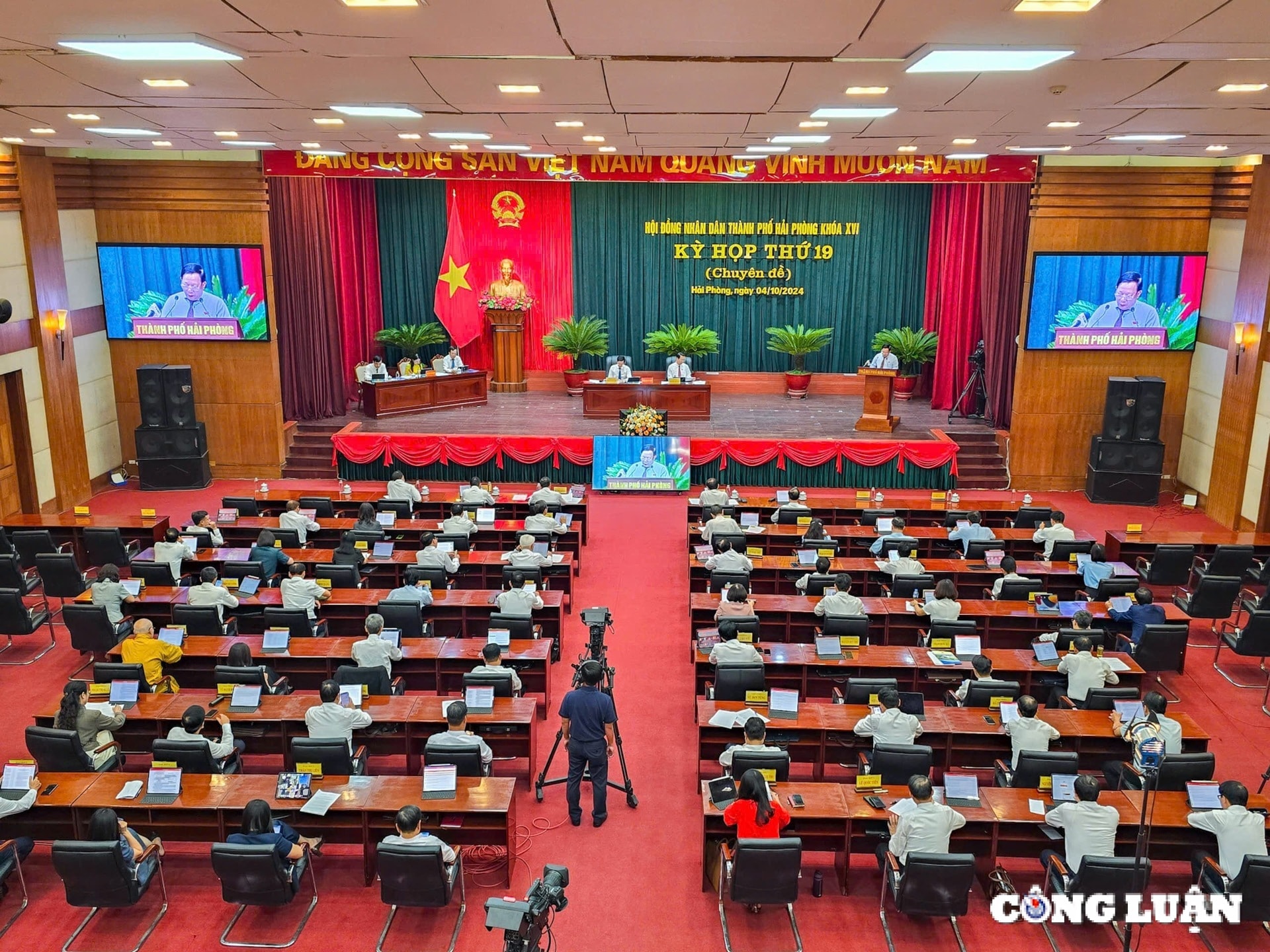 khai mac ky hop thu 19 hdnd tp hai phong khoa xvi hinh 1