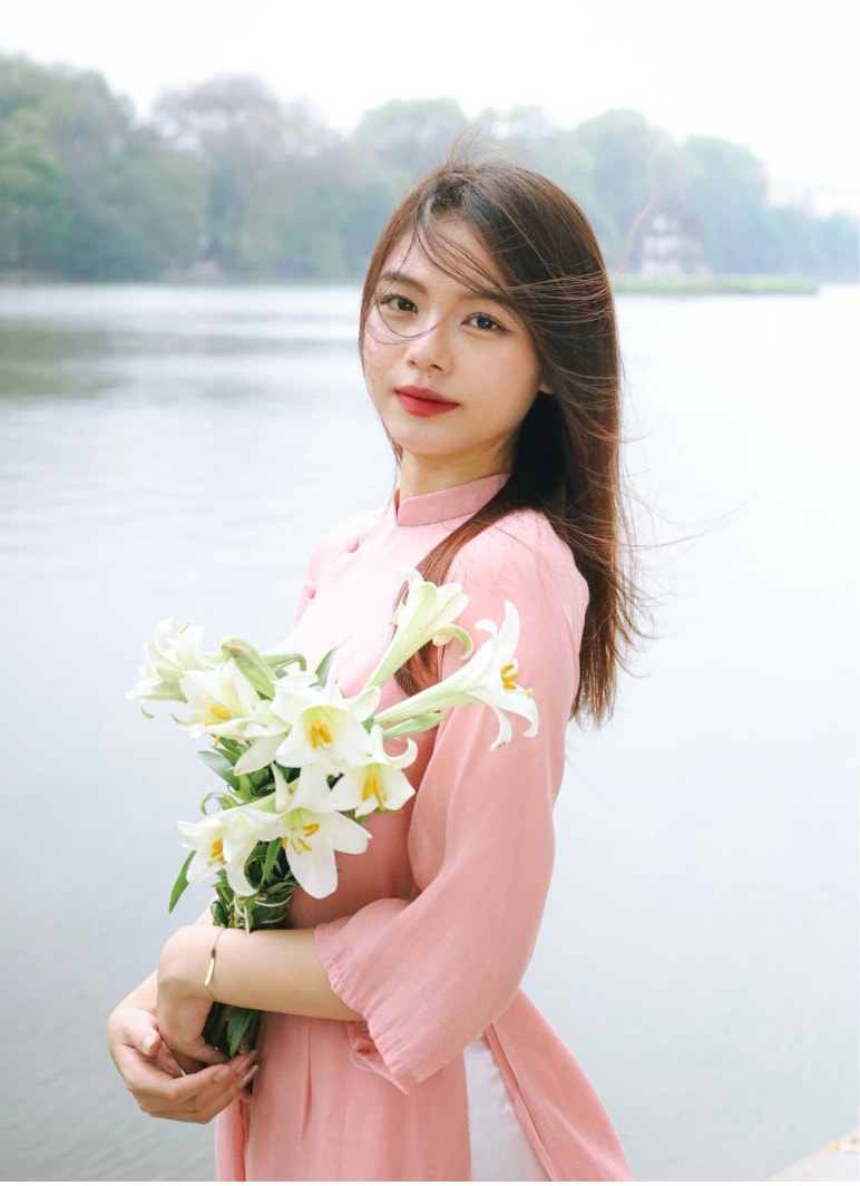nu sinh ha noi ielts 70 tham gia hoa hau sinh vien viet nam hinh 1