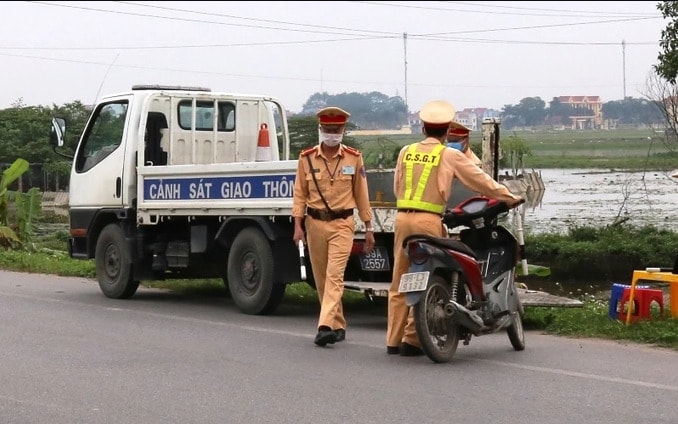 bac ninh xu phat hon 43500 truong hop vi pham trat tu an toan giao thong trong 9 thang hinh 1