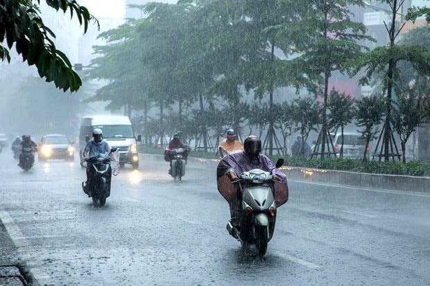 du bao thoi tiet ngay 13 10 tay nguyen va nam bo co mua vua den mua rat to hinh 1