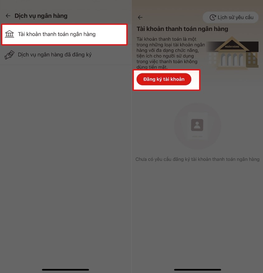 huong dan mo tai khoan ngan hang truc tuyen qua ung dung vneid hinh 4