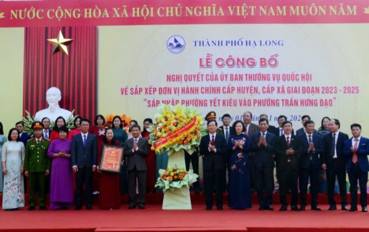 quang ninh chinh thuc sap nhap nhieu don vi hanh chinh cap xa hinh 1