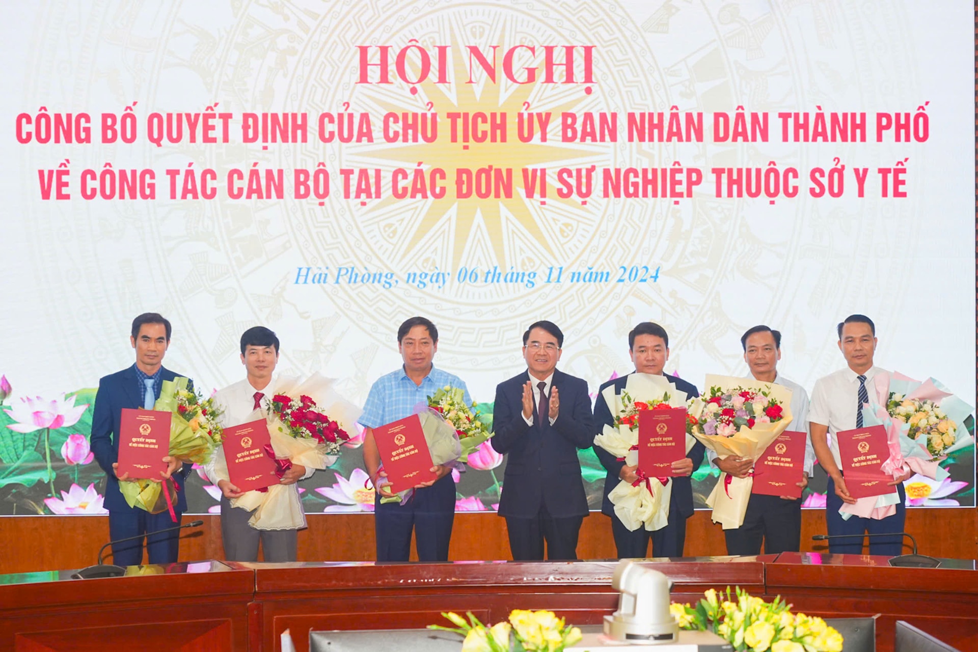 hai phong dieu dong va bo nhiem giam doc 6 don vi su nghiep thuoc so y te hinh 1