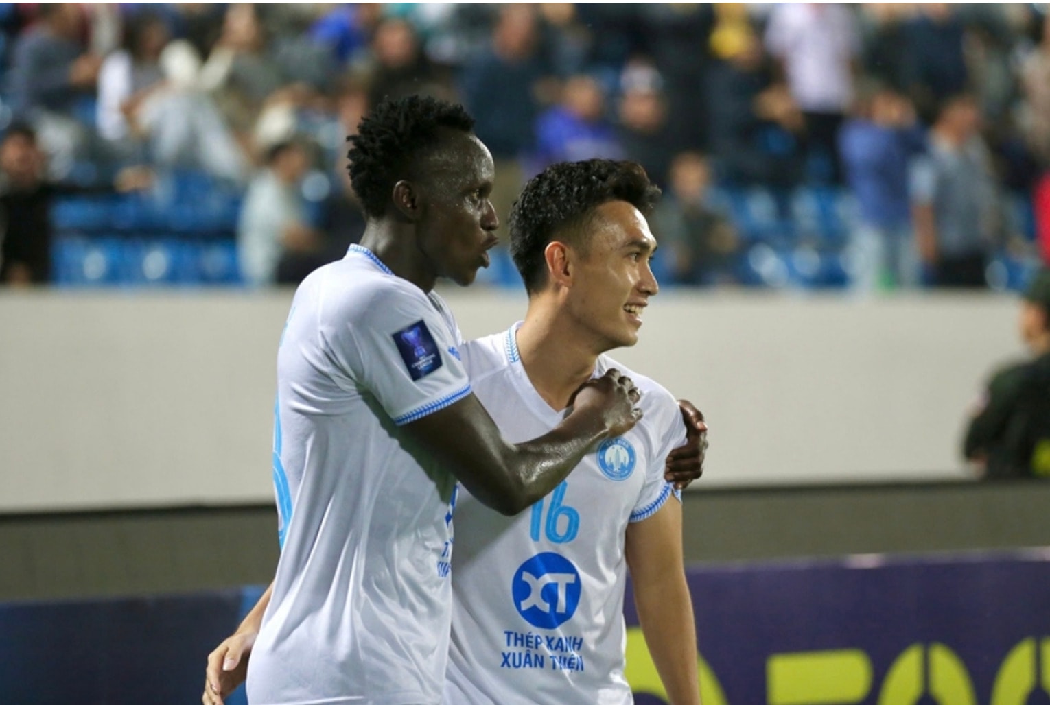 thep xanh nam dinh nguoc dong danh bai tampines rovers o giai chau a hinh 1
