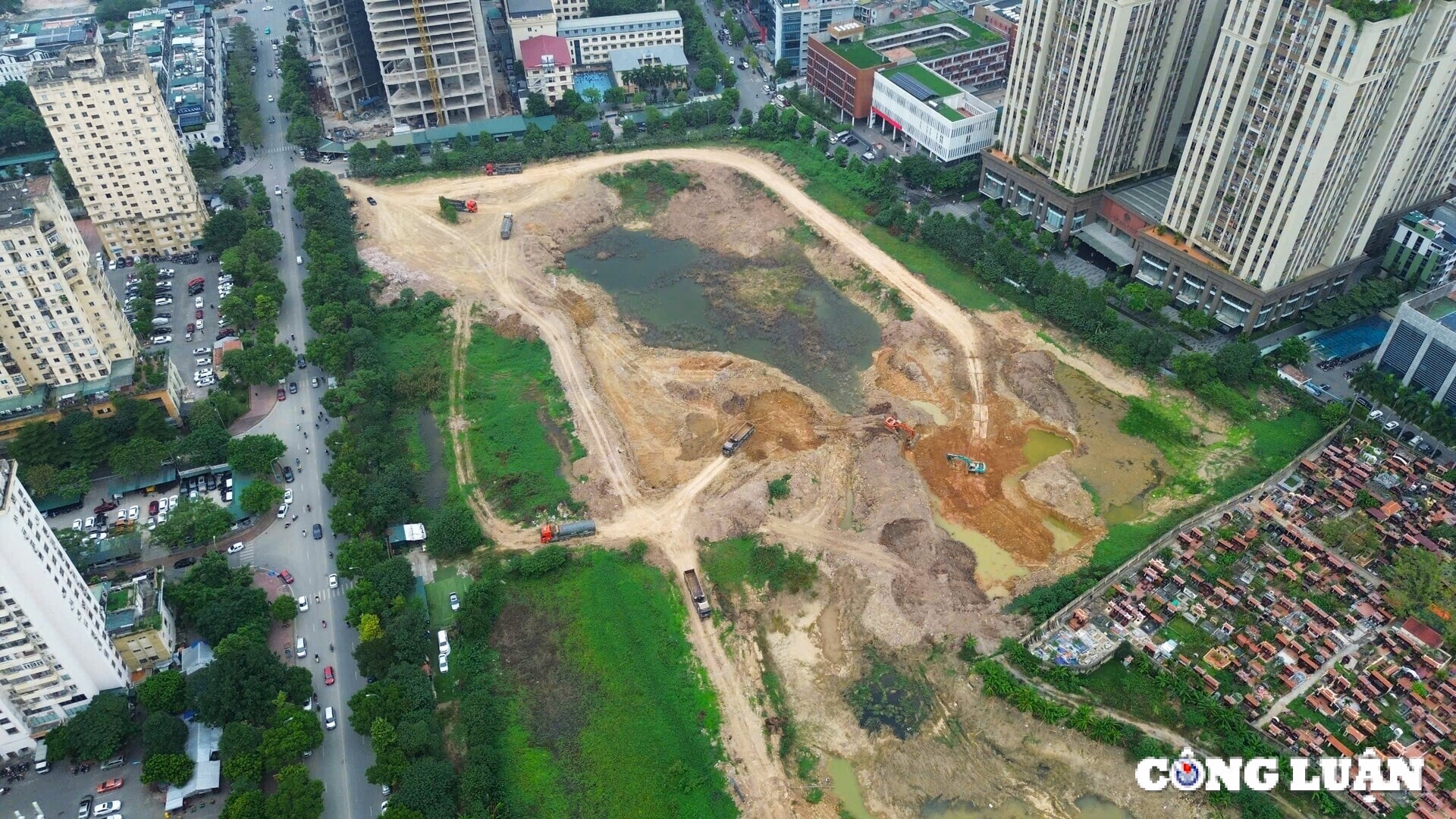 som hoan thanh du an cong vien ho dieu hoa khu do thi tay nam ha noi tranh lang phi hinh 1