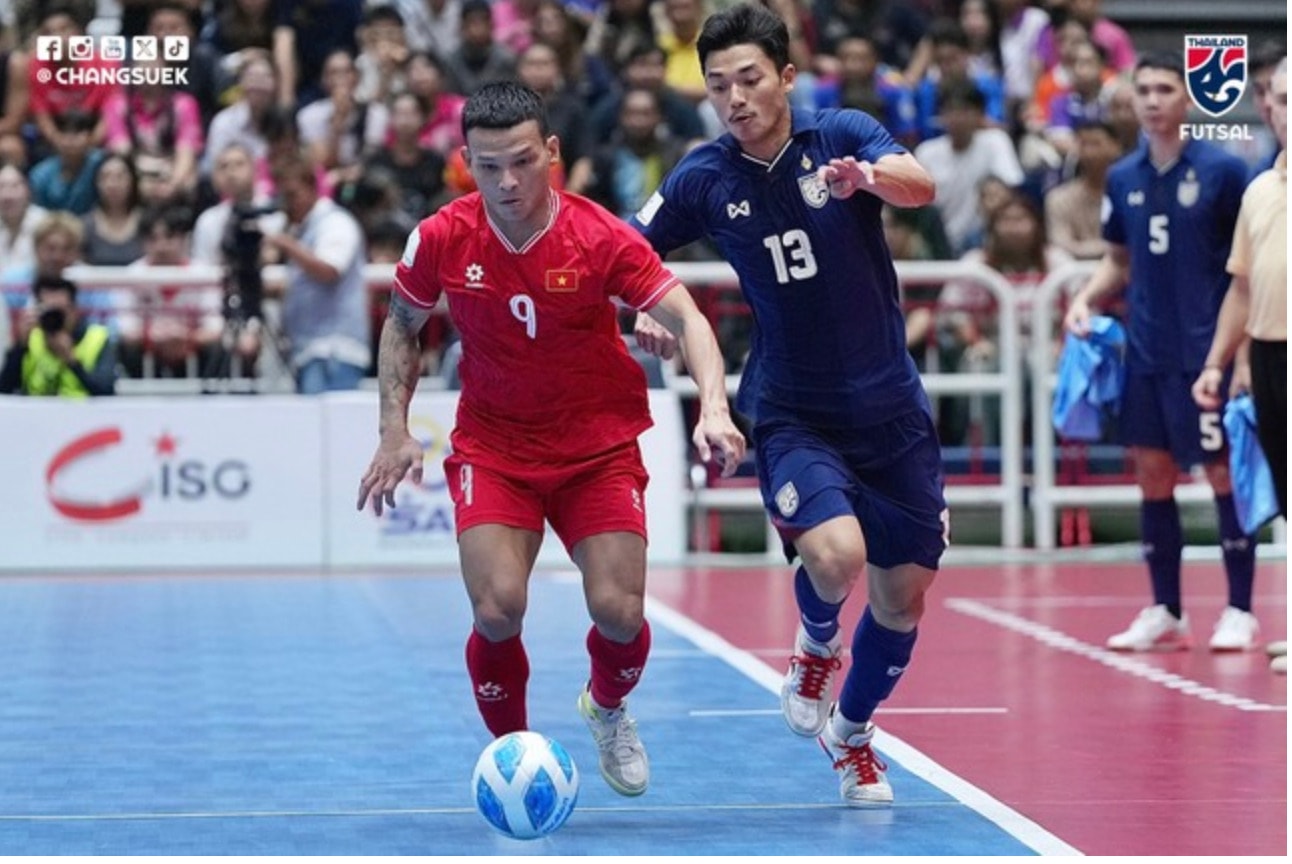 doi tuyen futsal viet nam xep vi tri cao tren bang xep hang fifa hinh 1