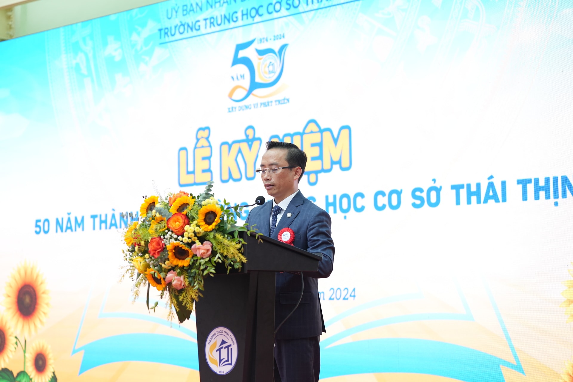 truong thcs thai thinh long trong to chuc ky niem 50 nam thanh lap truong 1974 2024 hinh 6