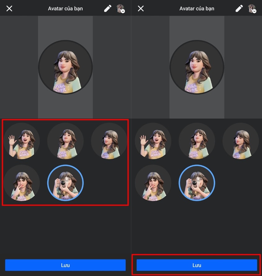 facebook ra mat tinh nang avatar sticker dong moi tren dien thoai hinh 6