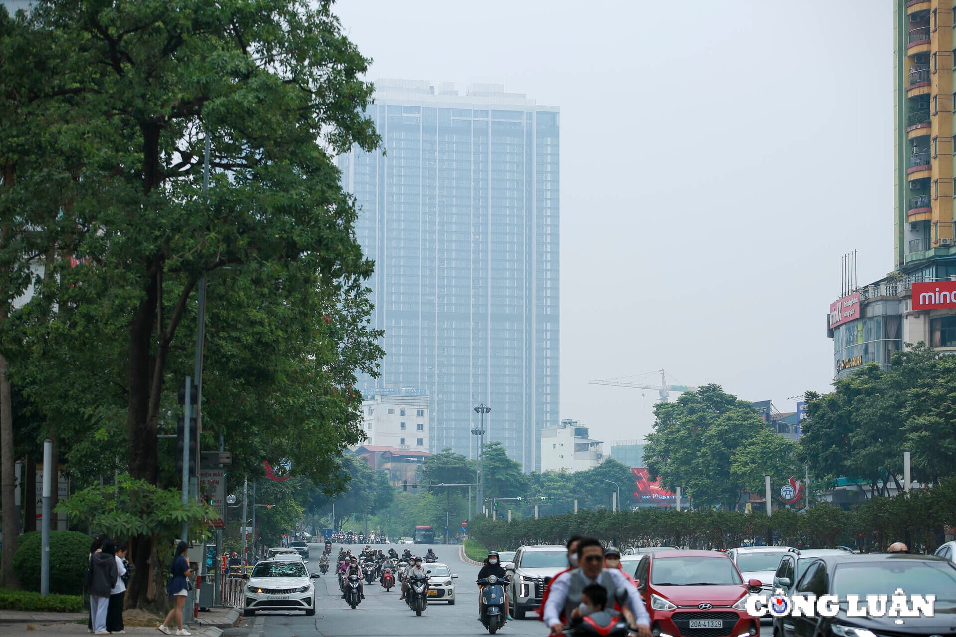 ha noi bau troi lai mu mit chat luong khong khi duoc canh bao xau hinh 1