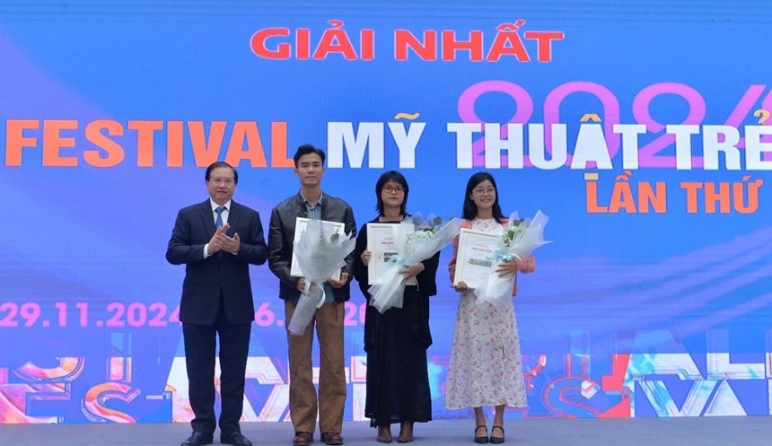 khai mac festival my thuat tre nam 2024 hinh 1