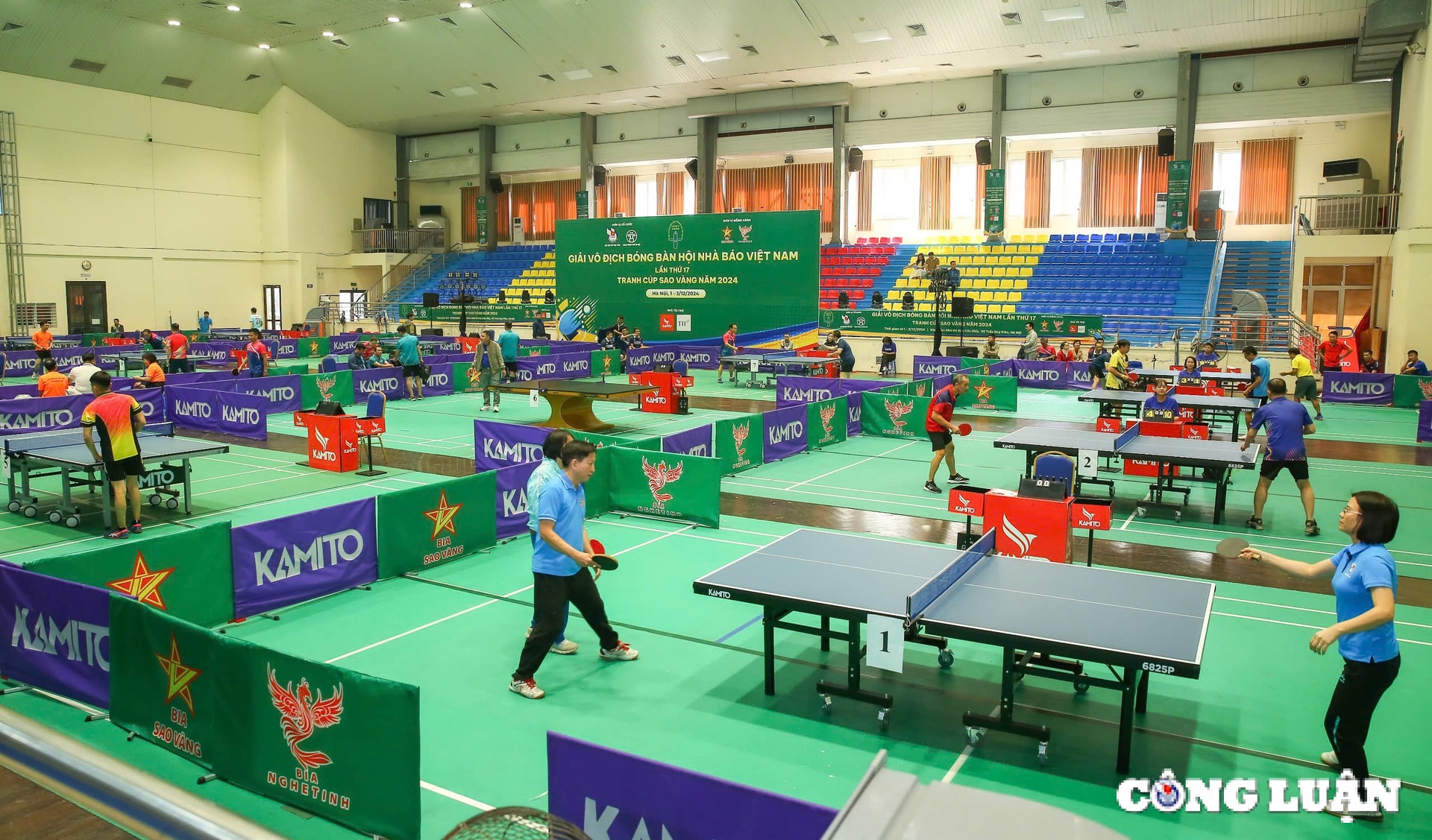 khai mac giai vo dich bong ban hoi nha bao viet nam lan thu 17 tranh cup sao vang 2024 hinh 9