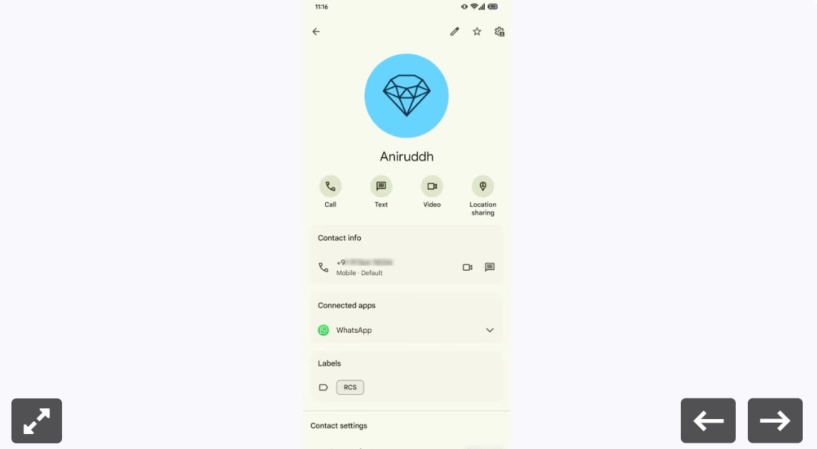 google contacts thu nghiem tinh nang moi cho phep chon ung dung goi video mac dinh hinh 2
