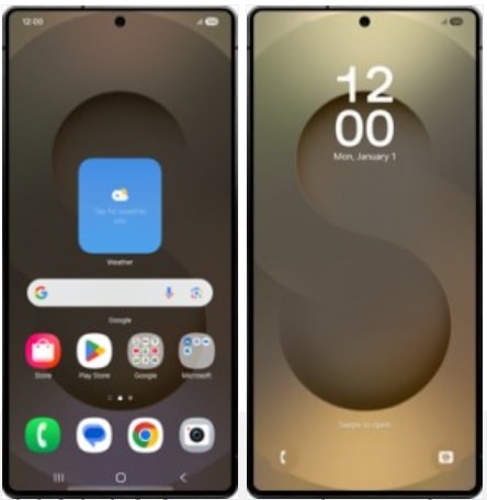 ro ri hinh anh render samsung galaxy s25 va s25 ultra hinh 2