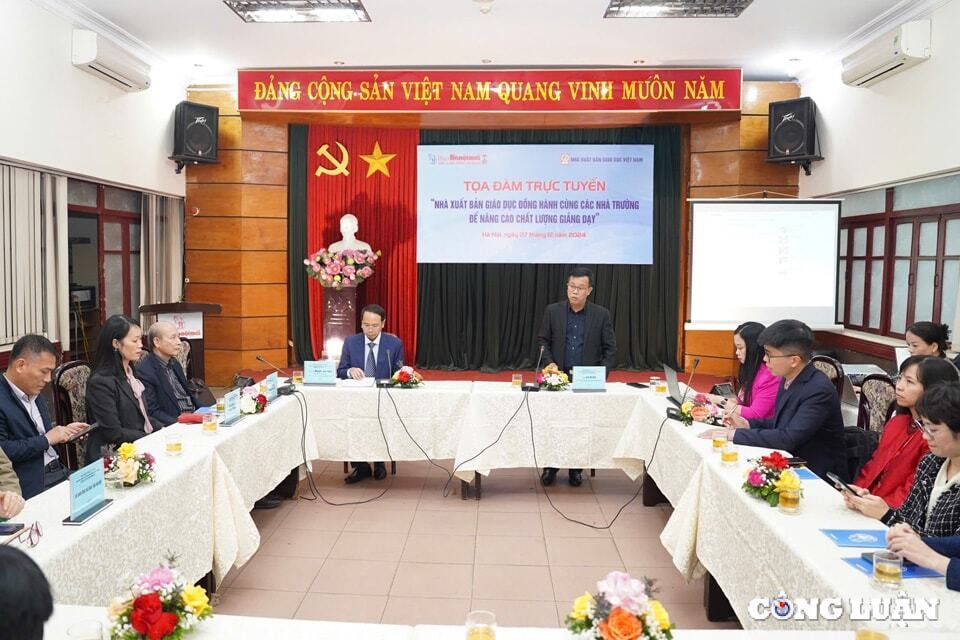 de nha xuat ban giao duc viet nam dong hanh cung cac truong trong nang cao chat luong giang day hinh 1