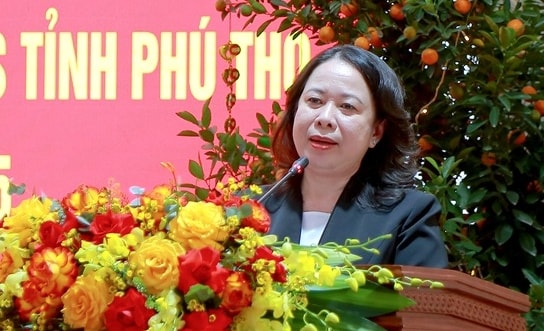 pho chu tich nuoc vo thi anh xuan tham chuc tet tai tinh phu tho hinh 2
