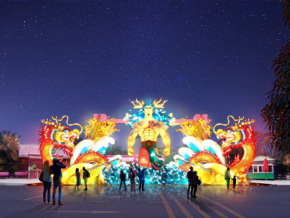 sap khoi dong le hoi xuan lon nhat viet nam anh sang phuong dong 2025 ocean city hinh 1