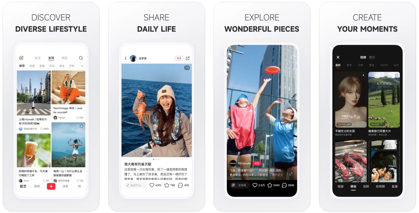 ung dung rednote vuot mat tiktok tren app store cua hoa ky hinh 2